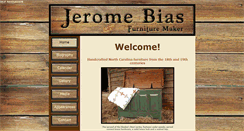Desktop Screenshot of jeromebiasfurnituremaker.com